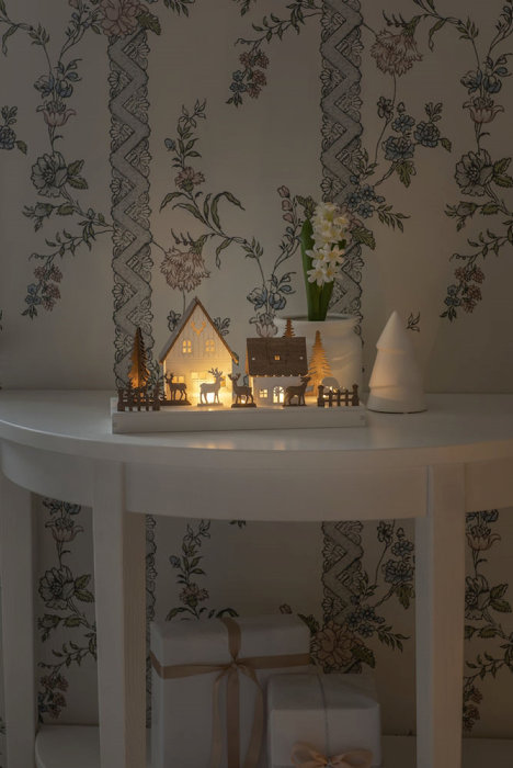 Siluett Hus LED Konstsmide